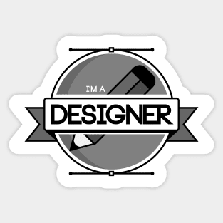 I'm a Designer Sticker